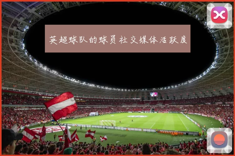 英超球队的球员社交媒体活跃度