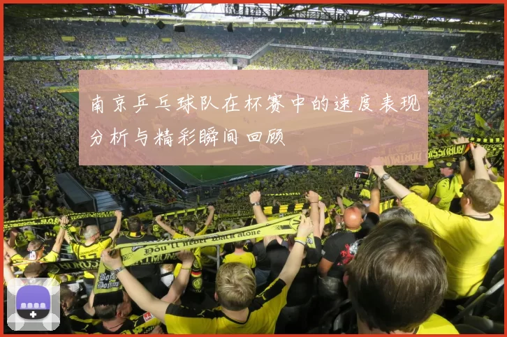 南京乒乓球队在杯赛中的速度表现分析与精彩瞬间回顾
