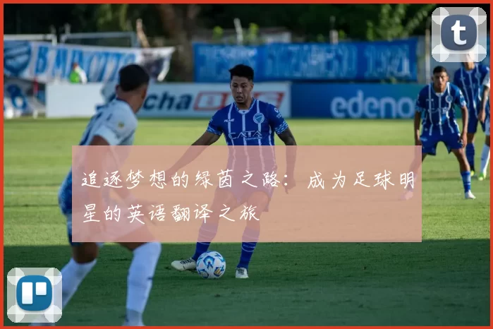 追逐梦想的绿茵之路：成为足球明星的英语翻译之旅